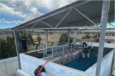 Mejoras en el servicio de agua potable